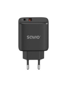 Savio cargador usb 3.0 de carga rápida 30w la-06-b
