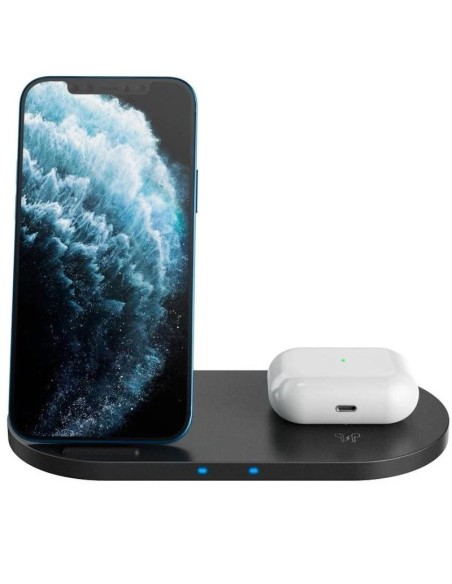 Canyon estacion de carga ws-202- negro usb c- 10w + 5w