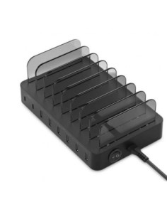 Conceptronic estacion de carga usb 8 puertos 75w pd ozul02b