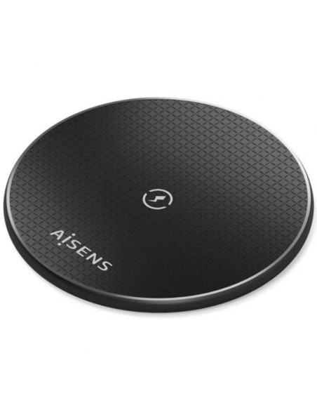 Aisens cargador inalambrico asch-15w1wc058-bk- 15w- negro