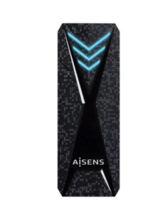 Aisens caja externa asm2-rgb013b ssd m.2 nvme usb 3.2 gen 2- sin tornillos