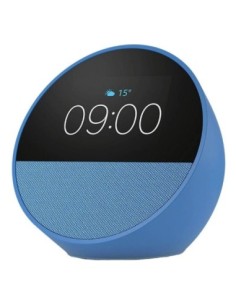 Amazon altavoz inteligente + despertador echo spot (2024) azul - alexa