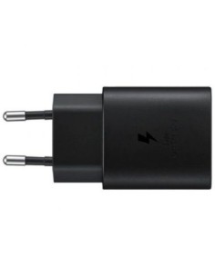 Samsung cargador usb-c 3a negro - cable no incluido - oem sin caja