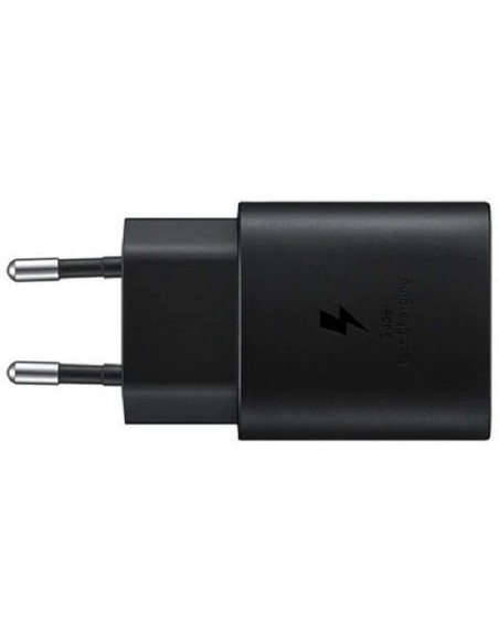 Samsung cargador usb-c 3a negro - cable no incluido - oem sin caja