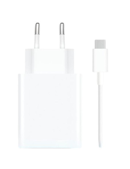 Xiaomi cargador de pared hypercharge usb type-a- 1x usb- 67w incluye cable