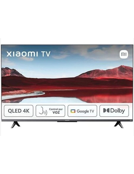 Xiaomi televisor a pro 2025 43 ela5483eu qled ultrahd 4k negro hdr10/60hz/google tv/3xhdmi/1xusb/dts