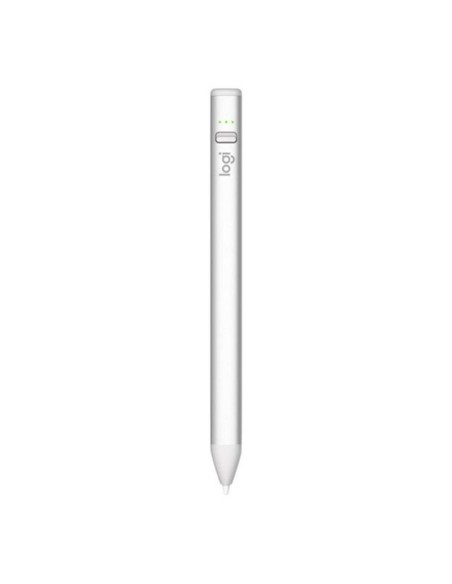 Logitech lapiz digital crayon silver usb-c para ipad