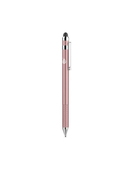 One+ lapiz tactil universal rosa oro para tablet - smartphones ng6032 - rosa oro - 2x puntas tactiles