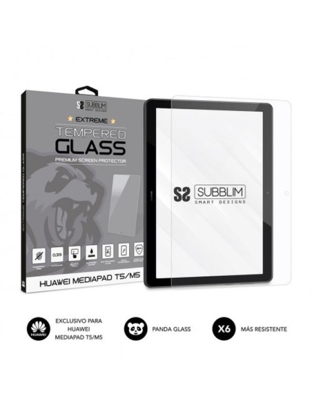 Subblim cristal templado extreme huawei mediapad t5-m5