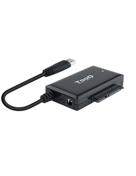 Tooq adaptador usb-a a sata para discos 2.5 y 3.5 con alimentacion