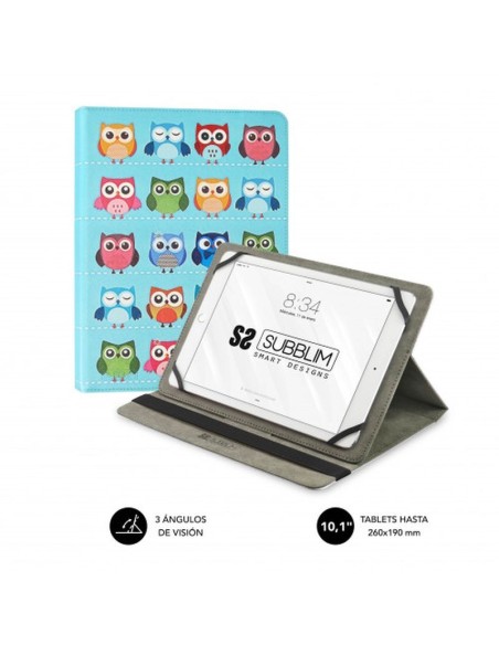 Subblim funda tablet trendy case owls 10,1?-11?
