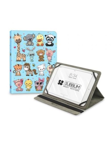Subblim funda universal tablet trendy case animals 11