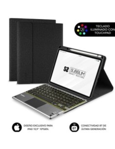 Subblim funda con teclado keytab pro bt para ipad 10.9 10a gen- negra