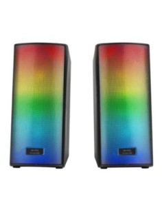 Mars gaming altavoces msrgb2 negros 15w / 2.0