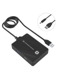 Conceptronic hub usb 2.0 & 3.0 hubbies10b 4 puertos y cable de 90cm