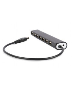 Gembird hub usb 2.0 7 puertos