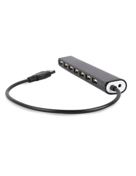 Gembird hub usb 2.0 7 puertos