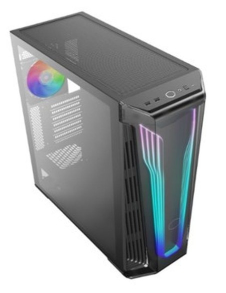 Cooler master carcasa masterbox 540 cristal templado/vent argb: 1x120mm tra