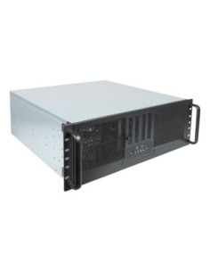 Unyka carcasa rack uk4329 19 4u negra rejilla frontal con filtro antipolvo usb 3.0 y usb type c 2ªgen
