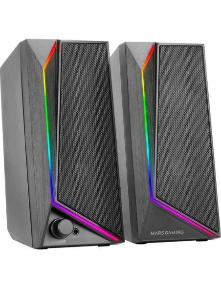 Mars gaming altavoces ms72 2.0 jack - alimentacion usb - 15w
