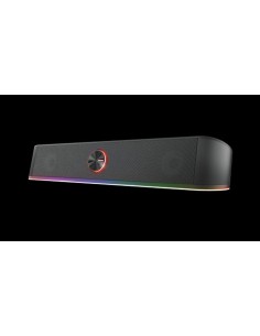 Trust altavoces soundbar gxt thorne rgb illuminated 12w cable auxiliar para audio usb para alimentacion