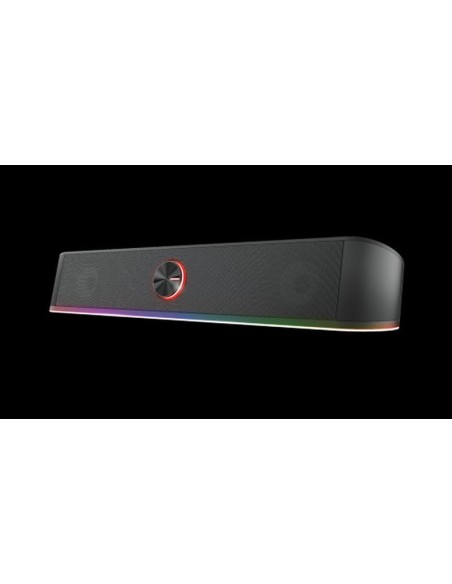 Trust altavoces soundbar gxt thorne rgb illuminated 12w cable auxiliar para audio usb para alimentacion