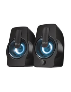 Trust altavoces 2.0 gemi rgb 12w rms iluminacion led