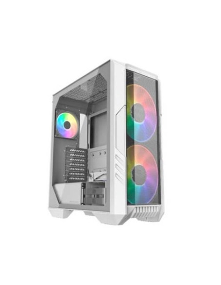 Cooler master haf 500 blanca crist temp/2x20 argb front/1x12 tra argb/1xfan gpu