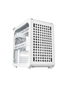 Cooler master torre atx qube 500 flatpack white crist temp/2usb3.2a/1usb3.2c/vent tras 120mm incl