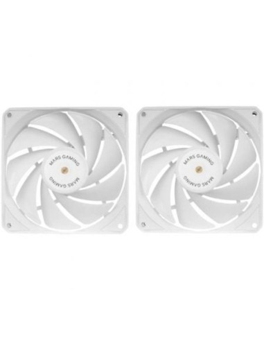 Mars gaming ventilador interno mfnclx2 blanco x2 12cm