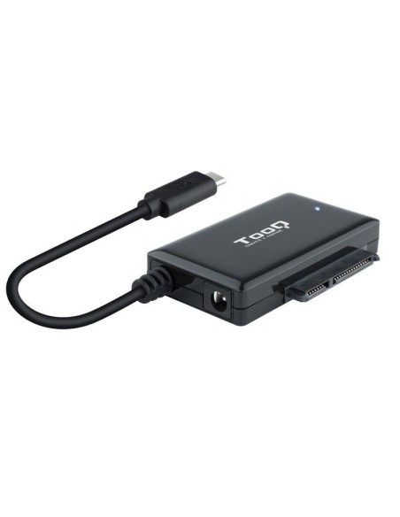 Tooq adaptador usb-c a sata para discos 2.5 y 3.5 con alimentacion