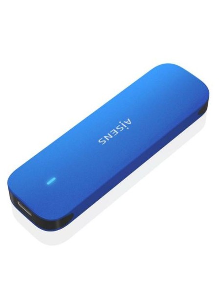 Aisens caja externa asm2-026blu ssd m.2 nvme usb 3.2 gen 2 azul