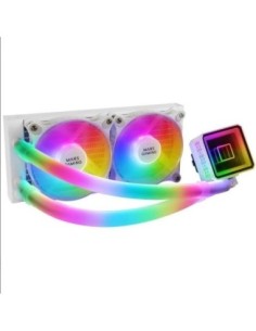 Mars gaming refrigeracion liquidamlultra240w rgb blanco