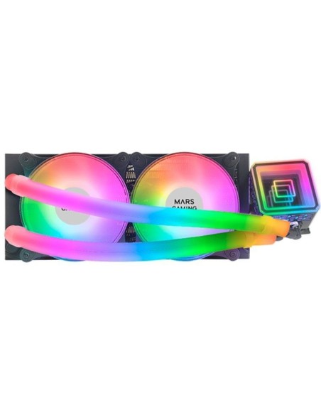 Mars gaming refrigeracion liquidamlultra240 rgb negra
