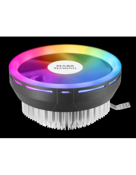 Mars gaming ventilador con disipador mcpu120 rgb bajo disipador de aluminio y ventilador 120mm tdp hasta 120w