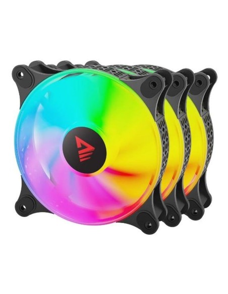 Savio ventilador blast fan argb pack 3