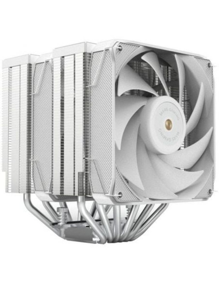 Mars gaming ventilador con disipador mcpu-xu6- 2x 12cm- blanco