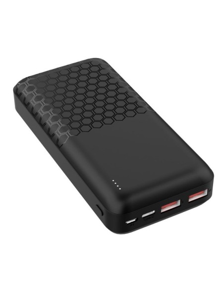 Platinet power bank 20000mah carga rapida negro