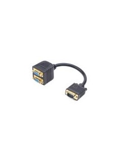 Gembird cable splitter vga 2xhd15h a 1xhd15m 20cm
