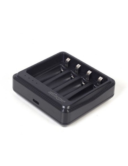 Energenie Cargador De Bateria Usb Para Pilas Aa -Aaa Negro