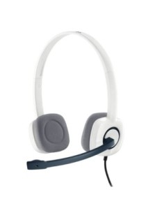 Logitech auricular stereo h150 coconut jack 3.5mm