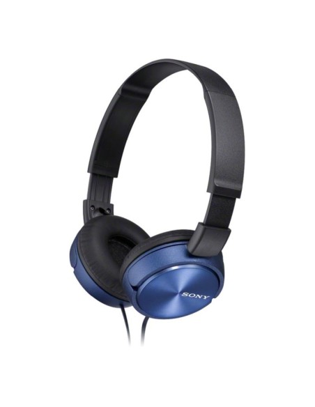 Sony auriculares diadema microfono mdr-zx310ap azul