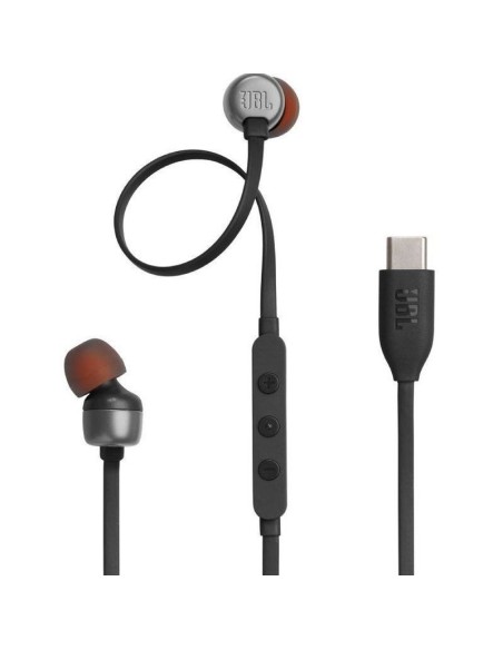 Jbl auriculares tune 310c negros con microfono