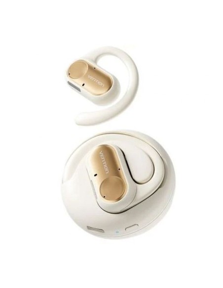 Vention auriculares deportivos bluetooth open ear openbot o11 beige con estuche de carga