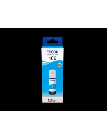 Epson Bote Tinta Ecotank Cian N  106