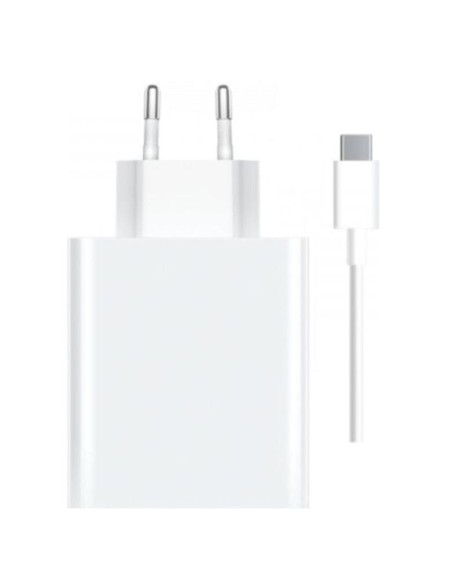 Xiaomi cargador de pared 120w hypercharge usb-a blanco