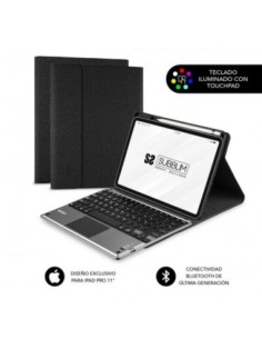 Subblim funda con teclado keytab pro bluetooth touchpad para tablets apple ipad pro de 11 2020/ negra