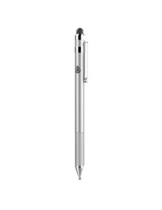One+ lapiz tactil universal plata para tablet - smartphones ng6032 / plata / 2x puntas tactiles