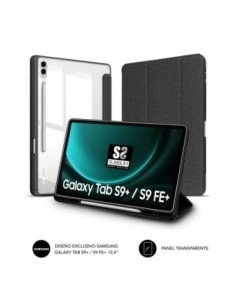 Subblim funda tablet clear shock case samsung s9+/s9 fe+ 12,4?