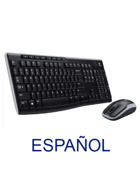 Logitech teclado y raton inalambrico mk270